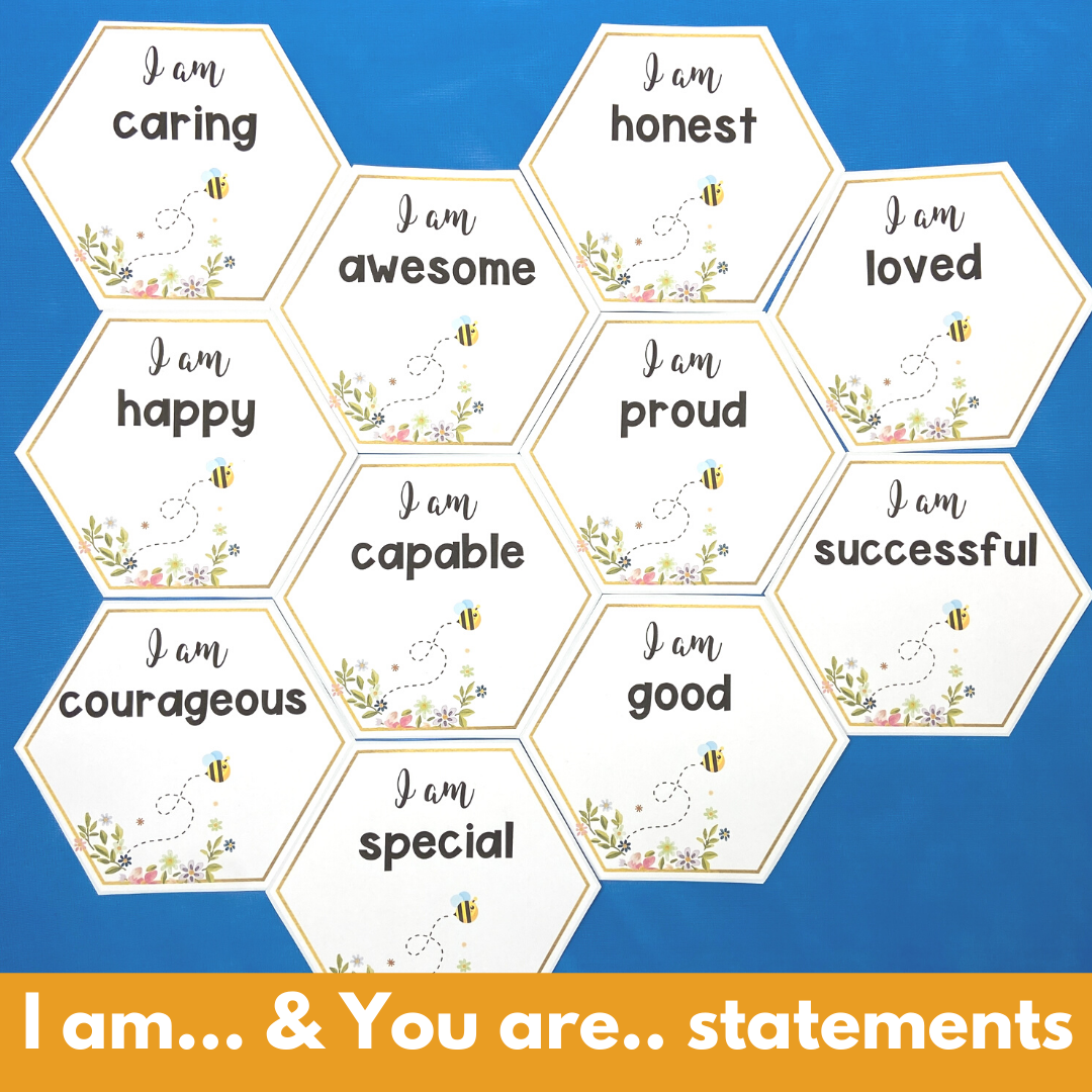 Bee themed classroom decor | Affirmation Station