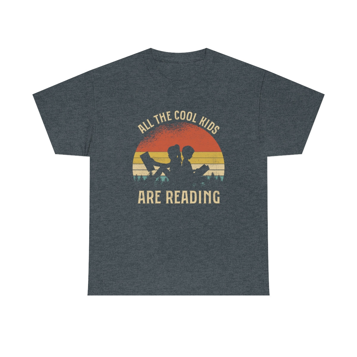 Short sleeve shirt with reading theme for teachers or readers unisex cotton t-shirt
